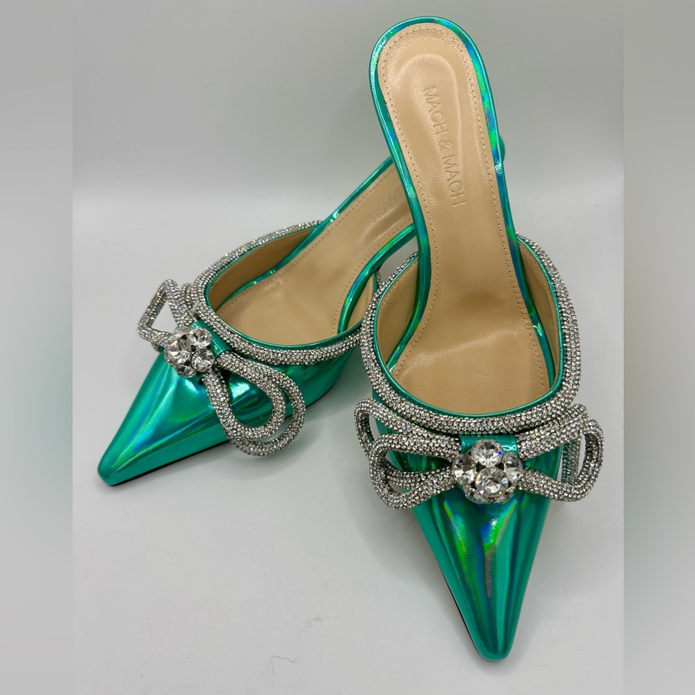 Mach & Mach Double Crystal Bow Mule